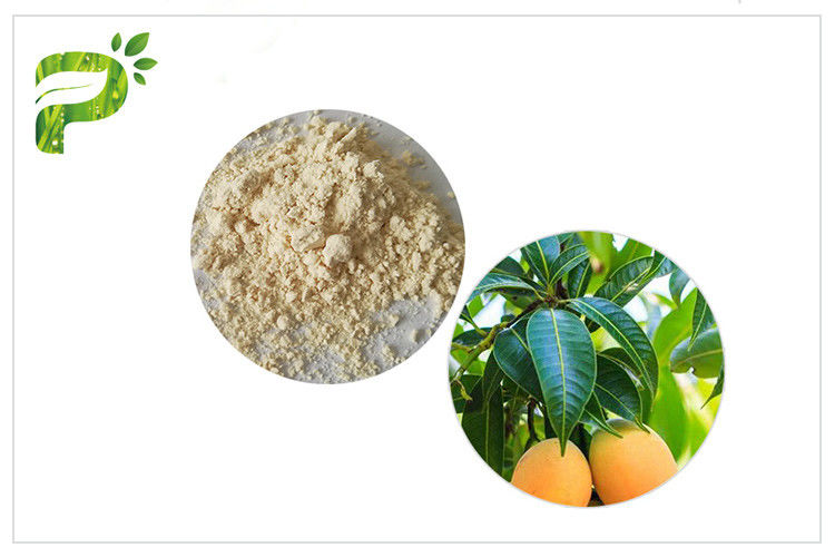 Da Mangiferin Mango lá bột chống oxy hóa Stress Mỹ phẩm thành phần để điều trị mụn trứng cá